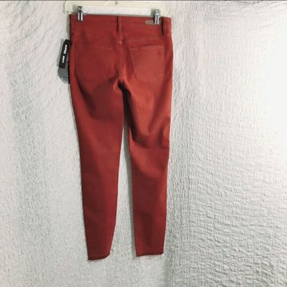 Articles of Society NWT Rustic Orange Ankle Skinny Jeans Size 25 - Picture 3 of 9